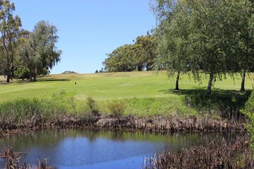 hole 14 water